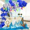 110PCS Royal Blue & Metallic Silver Balloon Arch Kit – Elegant Balloons (18/12/10/5 Inch) for Graduation, Wedding, Baby Shower, New Year’s Eve & Party Decorations